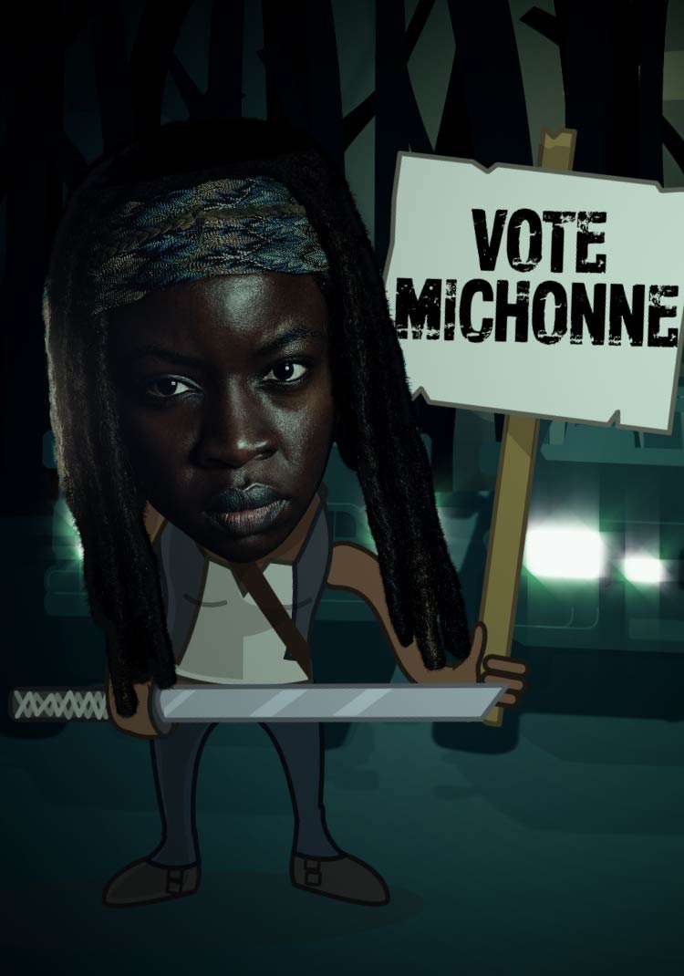 Michonne illustration